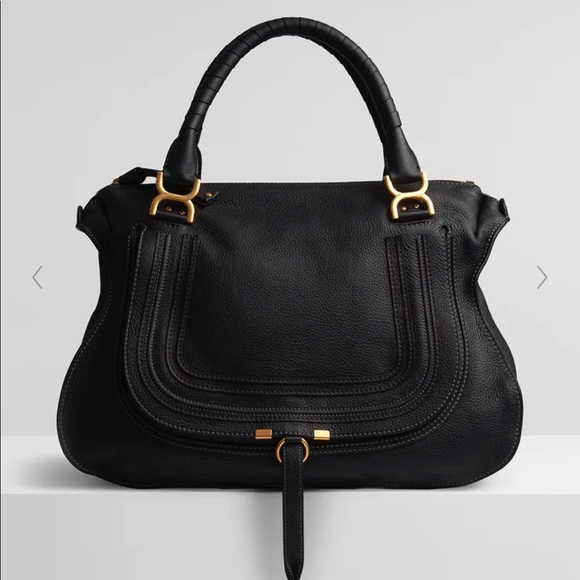 Chloe Handbags - Chloe Marcie. Large size, black.